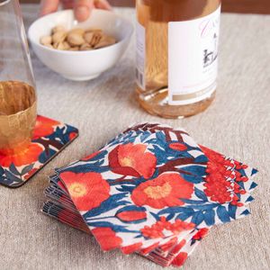 Icelandic Poppies Paper Cocktail Napkins (Pack of 25) 3