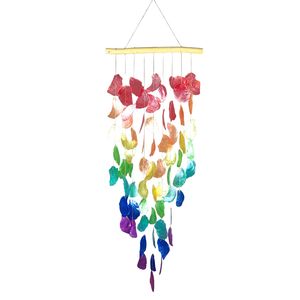 33-1/2" RAINBOW CAPIZ CHIME 1