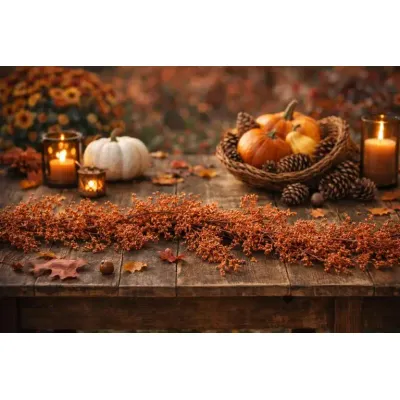 Autumn Dust Garland 78in