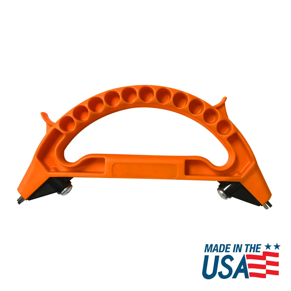 All In 1 Knife, Scissors, Garden Tool Sharpener - Orange