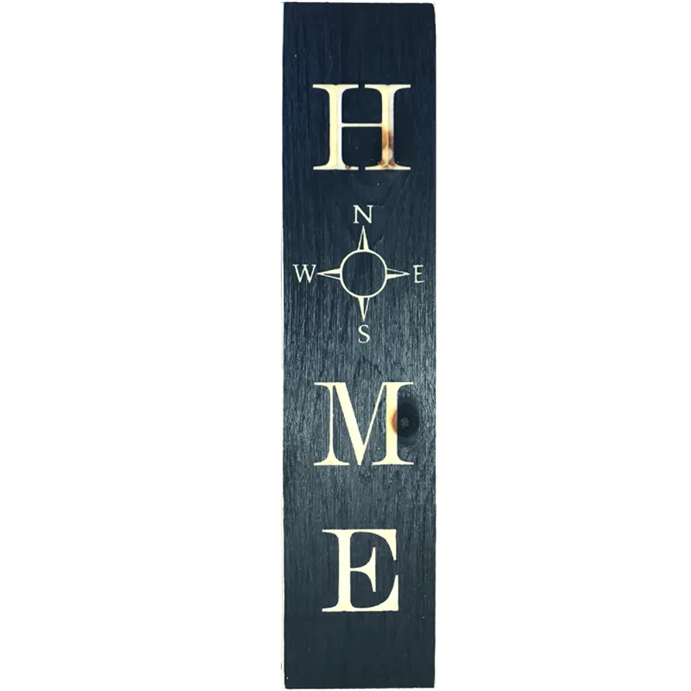 24" USA VERTICAL HOME BARNWOOD SIGN