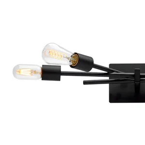 Stick 21.25'' Wide 4-Light Vanity Light - Matte Black 3