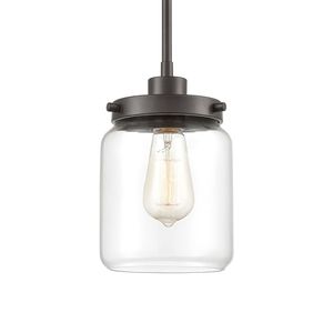 Mason 6'' Wide 1-Light Mini Pendant - Oil Rubbed Bronze 2