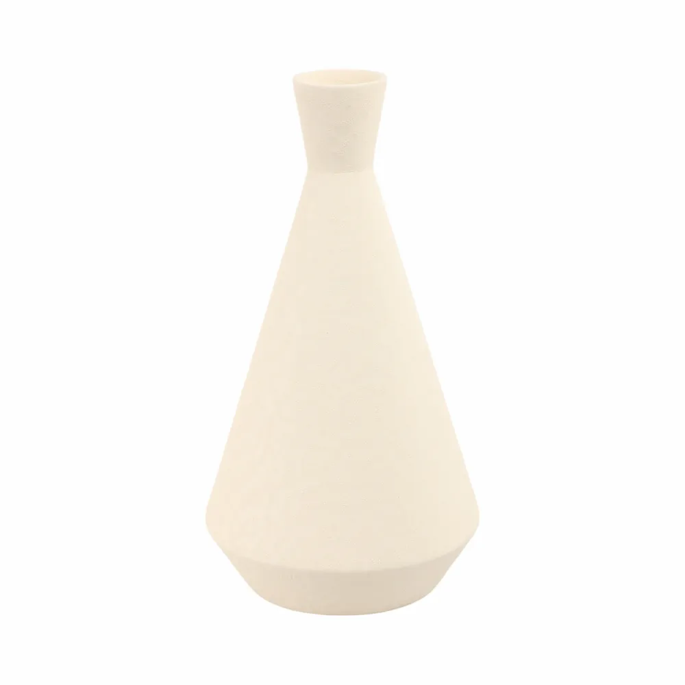 ENSLEYCROSS WHITE VASE 14 (IN)