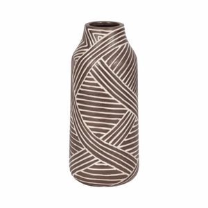 NOLANRUN BROWN VASE 13 (IN) 4