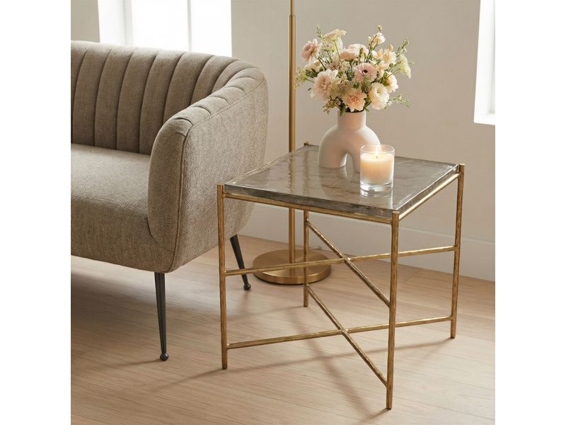 Kove Side Table Gold 2