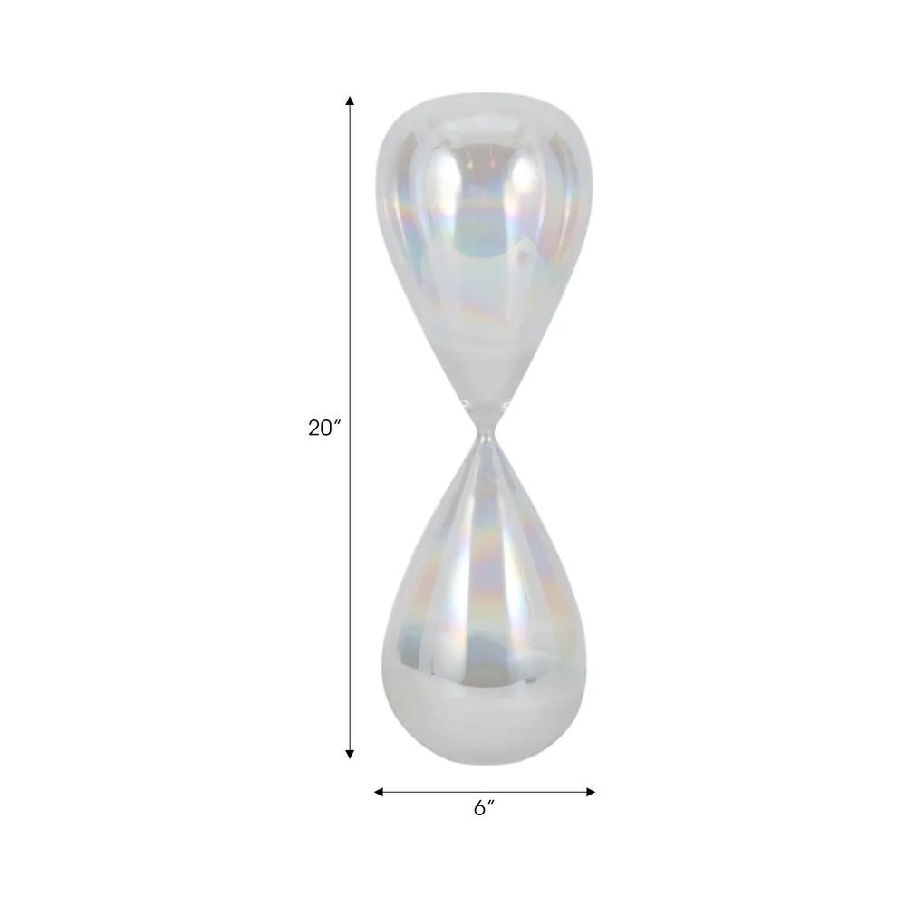 JULIANOAK CLEAR HOURGLASS 20 (IN)
