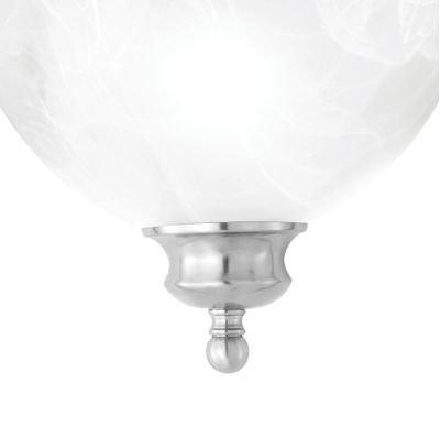 Prestige 8.5'' High 1-Light Outdoor Sconce - Brushed Nickel