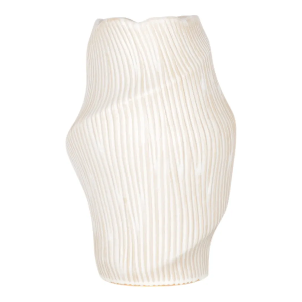 DORSEYSTONE CREAM VASE 17 (IN)