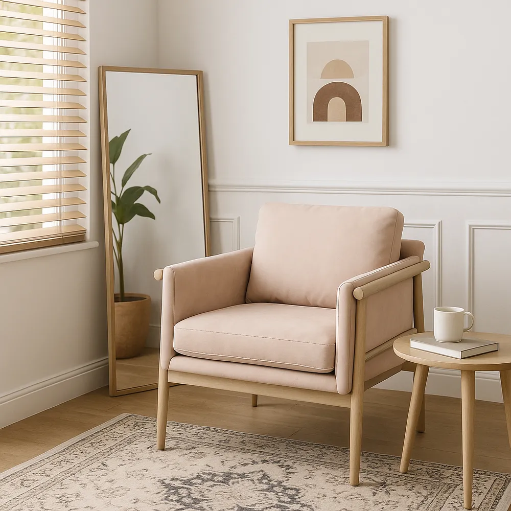 FABIANBEACH IVORY CHAIR 31 (IN)