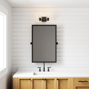 Celia 12'' Wide 2-Light Vanity Light - Matte Black 7