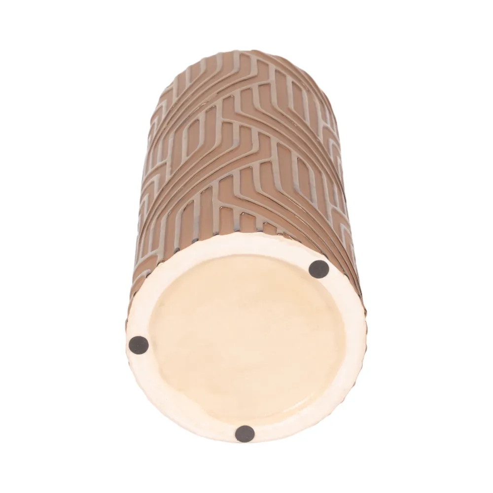 EATONPARK BROWN VASE 22 (IN)