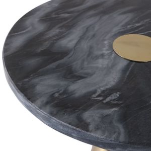 DERMOTCLIFF BLACK TABLE 23 (IN) 7