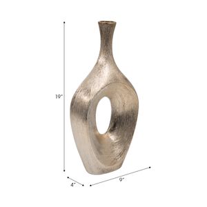 DUTTONRIDGE GOLD VASE 19 (IN) 9