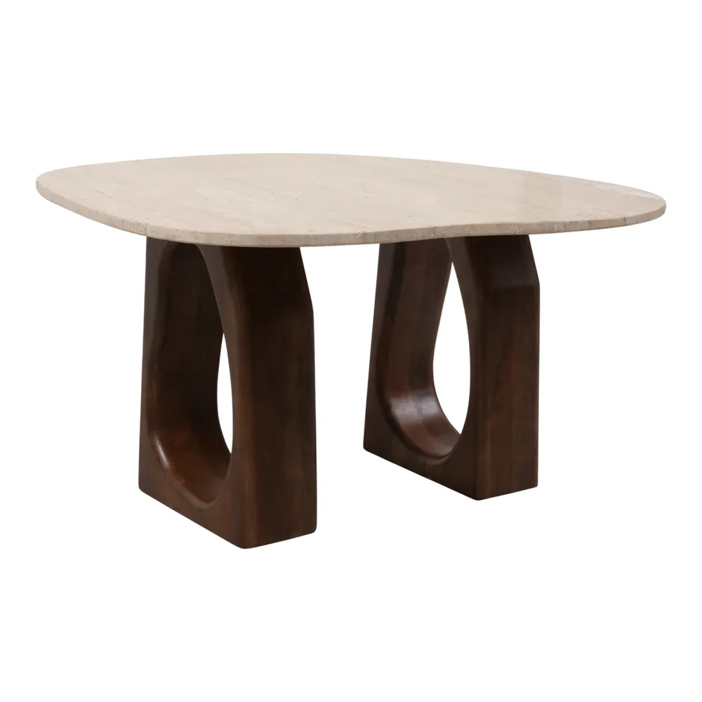 GRANTHAMVALE TAN COFFEE TABLE 16 (IN)