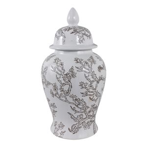 BARTONRUN WHITE CHINOISERIE 19 (IN) 5