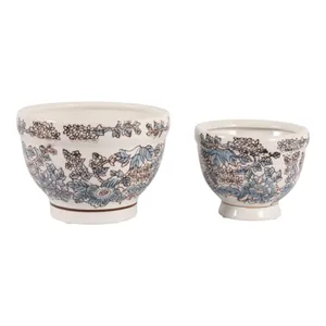 BONDVIEW SET OF 2 BLUE PLANTER 5 (IN) 5