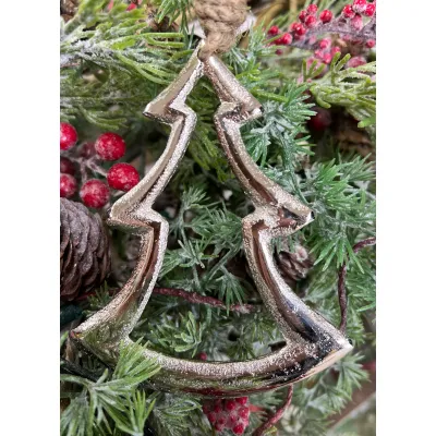 Nickel Tree Ornament 4in