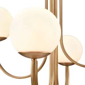 Caroline 26'' Wide 4-Light Chandelier - Brushed Gold 6