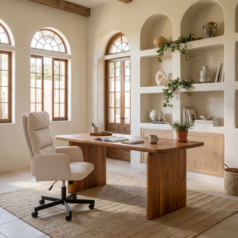 Naboo Desk Walnut