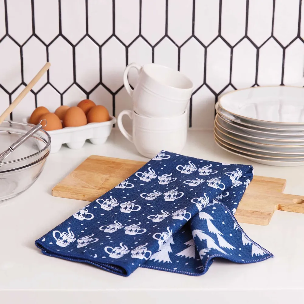 Nordic Mugs Eco Kitchen Tea Towel