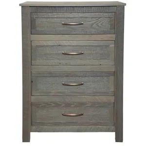 Heritage Oak Four Drawer Chest - Premium 4