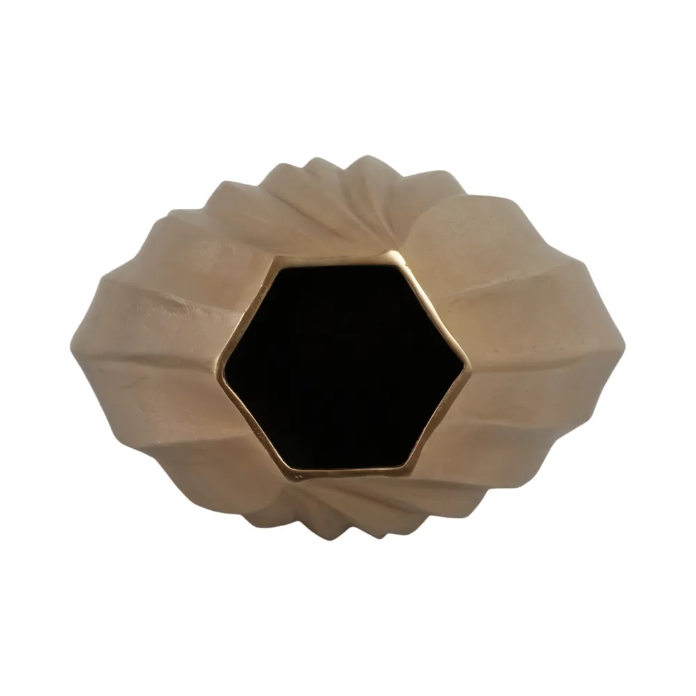HAXTON GOLD VASE 18 (IN)