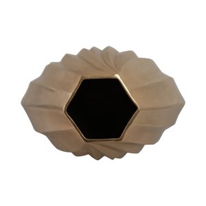 HAXTON GOLD VASE 18 (IN) 7