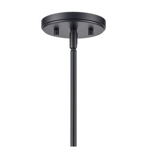 Newland 17'' Wide 3-Light Chandelier - Matte Black 5