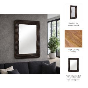 CRANEGROVE BROWN MIRROR 30 (IN) 8
