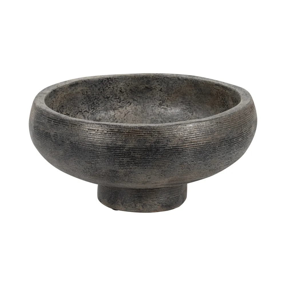 HOLLISMILL BLACK BOWL 8 (IN)
