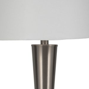 GROVERWIND SET OF 2 SILVER LAMPS 25 (IN) 6