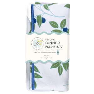 Blueberries Eco Dinner Napkins (Set of 6) 4