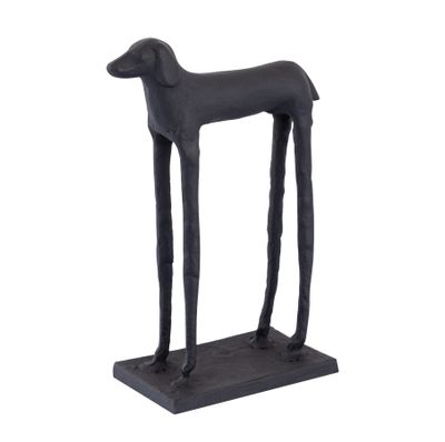 Jorgie Dog Object - Aged Black