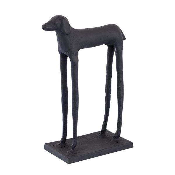 Jorgie Dog Object - Aged Black