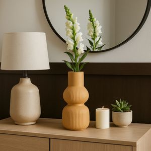 MORRISFORD BROWN VASE 12 (IN) 10