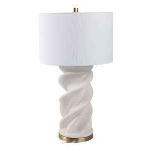 HAYFIELDMORE WHITE LAMP 30 (IN) 5