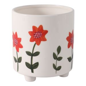ALMAWAY WHITE PLANTER 6 (IN) 4