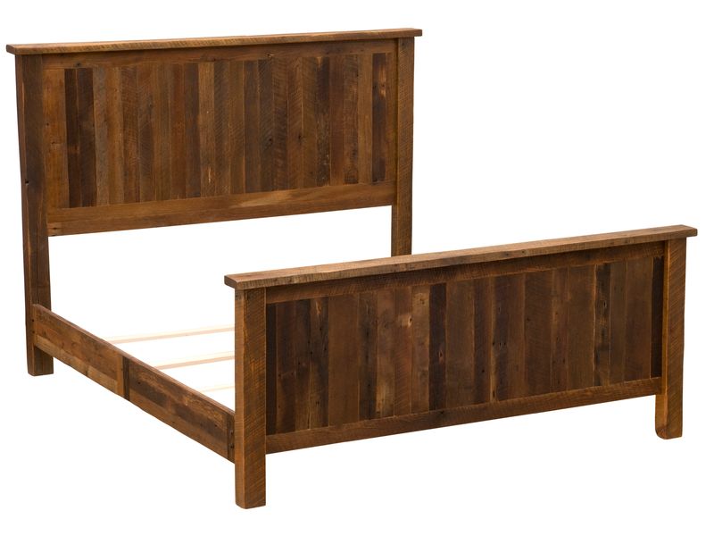 Barnwood Traditional Bed - Cal King 3