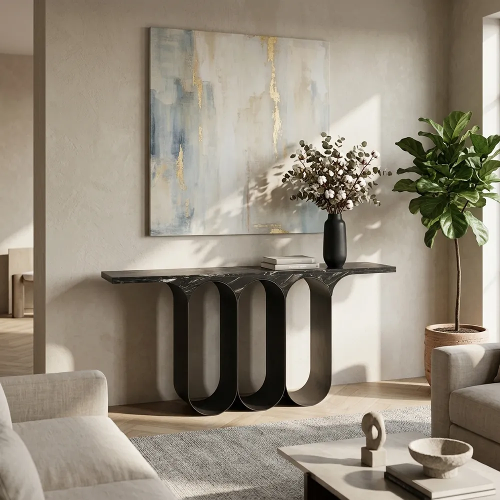 AIDENOAK BLACK CONSOLE 31 (IN)