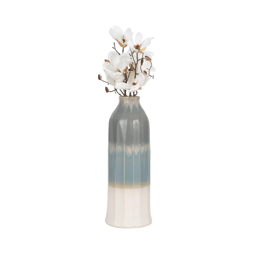 CARVERPORT BLUE VASE 20 (IN)
