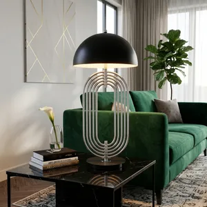 RUSHMORE SILVER LAMP 28 (IN) 5