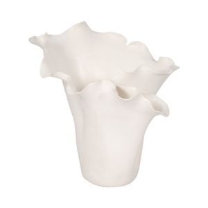 WESTONHOLM WHITE VASE 11 (IN) 4