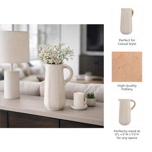 PARKMOOR IVORY VASE 12 (IN) 11