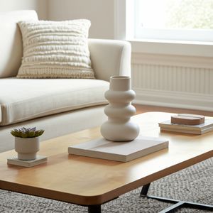 CLARAHOLM IVORY VASE 10 (IN) 10
