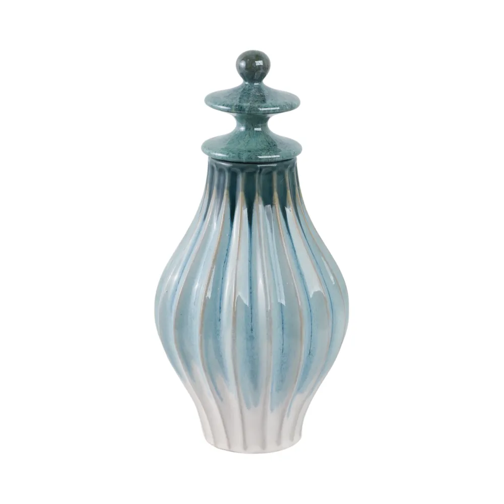 COLTONWOOD GREEN JAR 15 (IN)