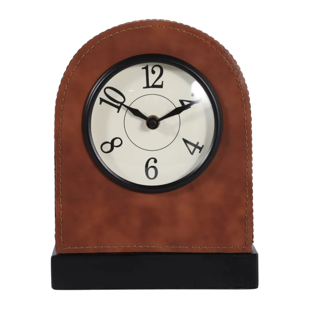 FABIANROSE BROWN CLOCK 9 (IN)