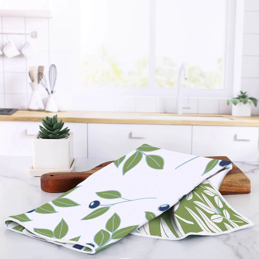 Blueberry Branch Eco Kitchen Tea Towel