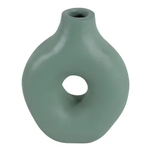 ELROYSHAW GREEN VASE 12 (IN) 6