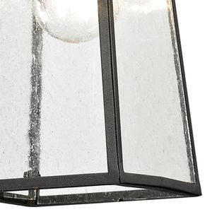 Meditterano 5'' Wide 1-Light Outdoor Pendant - Matte Black 4